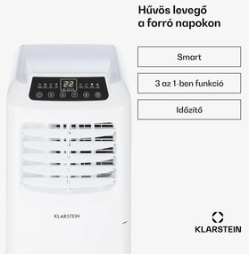 Klarstein Pure Blizzard 3 2G 3 az 1-ben klíma, 808 W/7000 BTU, fehér