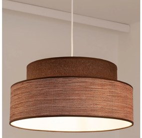 Belis Csillár zsinóron GRACE 1xE27/60W/230V átm. 40 cm barna/bézs BE0886