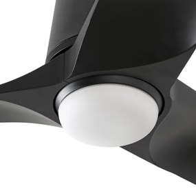 FARO 33827-1TW - LED Dimmelhető mennyezeti ventilátor HEY TUB S LED/10W/230V fekete átm. 90 cm + távirányító