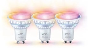 KÉSZLET 3x LED RGBW Dimmelhető izzó PAR16 GU10/4,7W/230V 2200-6500K Wi-Fi - WiZ