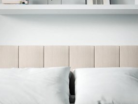 Kárpitozott fali panel FRAME LINCOLN 30x60 cm Szín: Barna