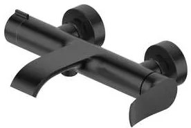 Kád csaptelep SAT Infinitio zuhanyszett nélkül 150 mm fekete matt SATBSINF222C