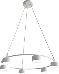Emibig modern függeszték starlit fehér emi1373/6