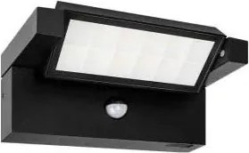 LED kültéri fali lámpa érzékelővel LED/20W/230V 3000/4000/6500K IP54 fekete