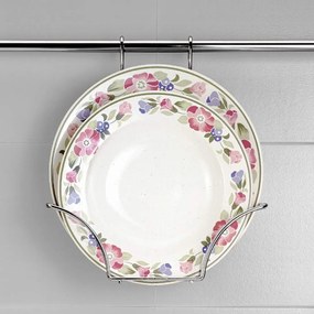 Függő krómozott acél fedőtartó Lonardo – Metaltex