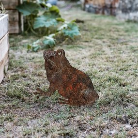 Frog fém kerti dísztárgy, 34×22 cm – TR565TNL1296