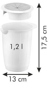 Tescoma DELÍCIA Kevero edény védo fedéllel 1,2 l,