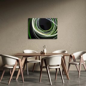 Kép zöld vonalak (70x50 cm)