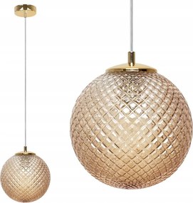 Arany színű túlnyúlás 3D barázdákkal, rombusz alakú Cannes konyha