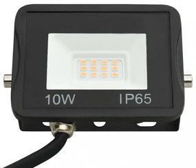 meleg fehér fényű LED-es reflektor 10 W
