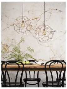 Barna függőlámpa fém búrával ø 34 cm Marrakesh – it's about RoMi