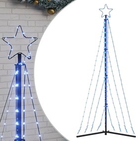 kék LED karácsonyfa 339 LED 187 cm