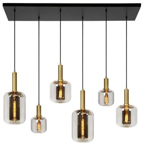 Lucide 45494/06/65 - Csillár zsinóron JOANET 6xE27/40W/230V