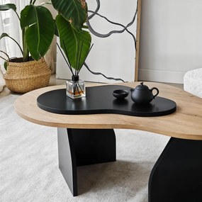Melted - Sapphire Oak, Black