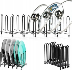 Állvány Fedél Tányérok Konyhai rendszerező Összecsukható Fiókos szekrény