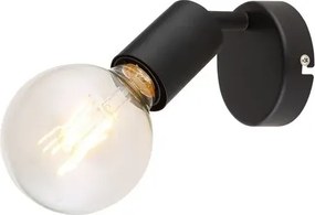Rabalux beltéri fali lámpa e27 40w matt fekete lamar