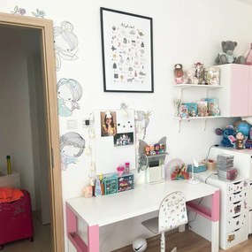 INSPIO tündérek az ajtó körül - Falmatricák