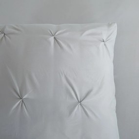Szürke egyszemélyes hosszabbított mikroszálas ágyneműhuzat 140x220 cm Pure Elegance – Good Morning