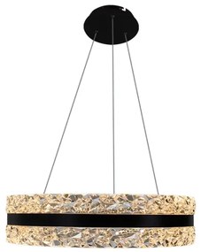 LED dimmelhető függeszték kábellel LED/80W/230V 3000-6500K fekete + DO