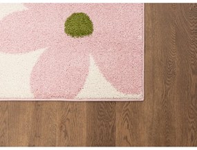 Elefántcsont színű gyerek szőnyeg 80x150 cm Lolly Cream – FD
