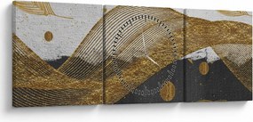 Kép - Arany toll (órával) (90x30 cm)
