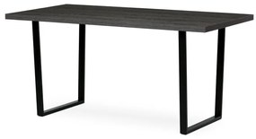 Étkezőasztal 160x80cm, Szürke Tölgy Színben, HT-R5216 Grey