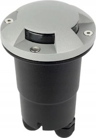 Kültéri kerti lámpatest szürke IP67 Su-ma