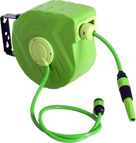 Outsunny Automatikus Kerti Kábeltekercs 10+1m Zöld | Aosom