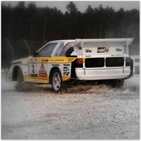 Poszterek 100x100 Audi Quattro Drift Por