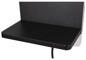 Matt fekete LED dimmelhető fali lámpa Fairfield – Trio