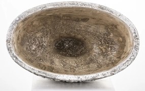 Cyrus design Kaspó cement szürke 18,5x30x18cm