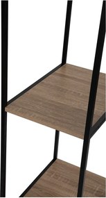 Fekete acél előszoba bútor 90x170x40 cm Aris – Bonami Essentials