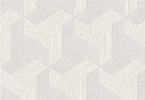 Parato Cristiana Masi Sintesi Bathos szürke geometrikus vlies tapéta – 27508