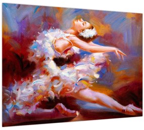 Kép - Balerina, festmény (70x50 cm)