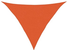 háromszög alakú HDPE napvitorla 160 g/m² 2,5x2,5x3,5 m