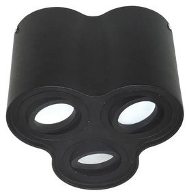 Spotlámpa BAROCO 3xGU10/30W/230V fekete