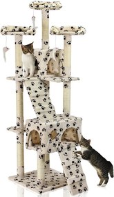 Kaparófa macskáknak Hawaj 170 cm tappancs minta