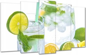 Vászonkép 100x60 Citrom frissesség