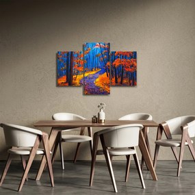 Egy őszi erdő képe (90x60 cm)