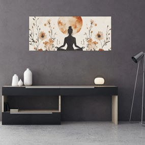 Kép - Narancssárga jóga (120x50 cm)