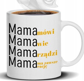 Bögre Fehér 330ml Anya Igaza Anyák Napi Ajándék