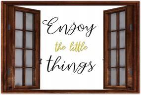 Poszterek 60x40 Élvezze az apró dolgokat