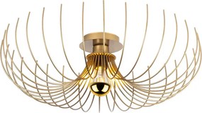 Karsortel N-639-1 arany fém függőlámpa, Ø56 cm