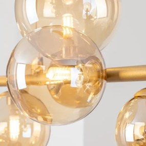 Brilagi - LED Csillár zsinóron MILLA 10xG9/3W/230V arany