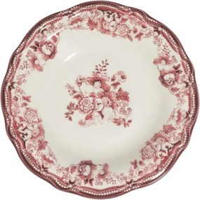 24 részes porcelán étkészlet bordó