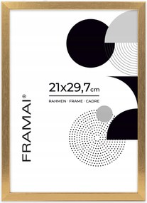 Kea Z arany képkeret 21x29,7 cm-es méretben