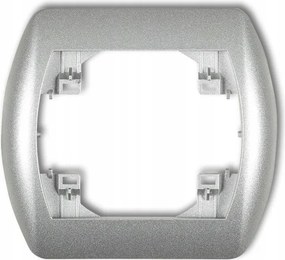 Karlik Trend ezüst metál 1-szeres keret 7RH-1