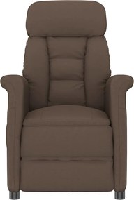vidaXL Masszázsszék párnával Barna 70.5 x 96.5 x 95 cm Műbőr