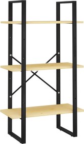 vidaXL tömör fenyőfa tárolópolc 60 x 30 x 105 cm