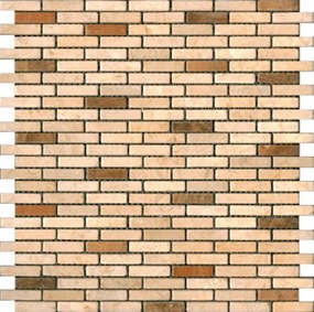 Kőmozaik Premium Mosaic Stone bézs 29x30 cm matt STMOS1040CRW